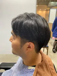 カット＋縮毛矯正　男性限定