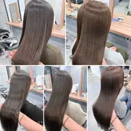 ✂️期間限定《1番人気minimo限定価格》cut＋艶カラー＆ULTOWA髪質改善トリートメント《学生−¥1000円》