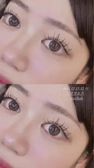 🎀まつげエクステ120本 ¥5600 フラットラッシュ オフ無料!!