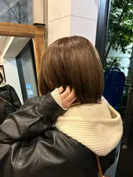 『3月のご予約先着3名限定🧚』カット　➕　全体カラー（前処理、後処理ケア込み）➕クイックトリートメント付き（現金のみ）