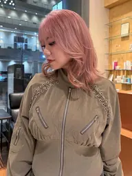 透明感ブリーチカラー＋コーティングトリートメント