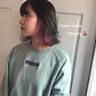 ✨🧡【人気 】✨🧡インナーカラー（部分ブリーチ）🧡✨