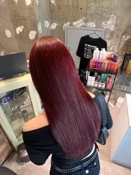 🎀【U24】🎀🍓ワンカラー➕メンテナンスカット(2~3cm)🍓 🍀前髪、顔周りは+¥550