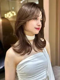 【期間限定62%OFF❣️話題の超音波アイロン付き】毛先のメンテナンスカット&ヘアカラー&1STEPTR&超音波ケアプロ