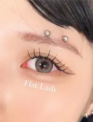 ✨️🦋LEDフラットラッシュ&ヘルシー🦋✨️『120本』『オフ無し』『付け足し無し』