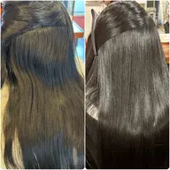 カット+カラー+縮毛矯正(ミディアム料金・ロング料金 有)