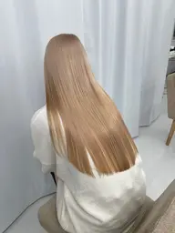 【minimo限定🤍】ケアブリーチ2回＋ケアカラー＋2stepトリートメント付き💫✨