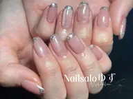 💚大人気ガラスフレンチ/ミラーグラデーション7980