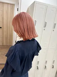 【カラーのみオススメクーポン】デザインブリーチカラー+トリートメント付き