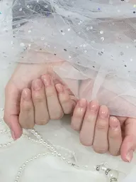【オフ無】ショートスカルプ(自爪の倍程度まで)ワンカラー/グラデーション