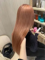 【🍒1名様限定🍒】ダブルカラー+𝐀𝐮𝐣𝐮𝐚TR🎀（ケアブリーチリタッチ＋ダメージレスワンカラー）