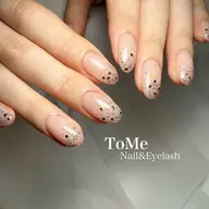 【華やか人気✨】ラメグラデーションネイル｜うる艶仕上げ💕オフ込/パラジェル・フィルイン対応