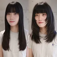 ボブorミディアムレイヤーカット＋透明感カラー＋トリートメントつき