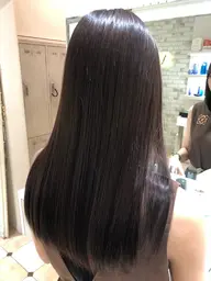 「サクッと艶髪に🌈✨️」超音波アイロン付きケアトリートメント🌈