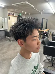 【💪垢抜けたい人必見💪】メンズ骨格矯正カット+眉カット[#立川カット]