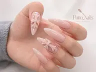 (オフあり)ハンドワンカラー🍀🍀アート2本