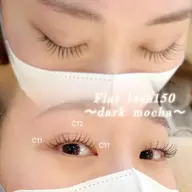 【LEDグルー💕】フラットラッシュ120本まで🌟初回オフ代無料！2回目以降オフ代別途¥550