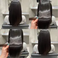 前髪顔周り矯正➕カット➕Aujua3step超音波トリートメント