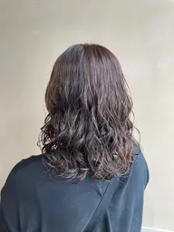 ‎《 モデル価格 》《 20~30代限定 》𖦹‎ 肩上レングスへのカット+ ニュアンスパーマ+トリートメント ‎𖦹‎