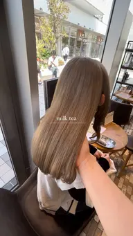 【minimo限定価格❣️】似合わせカット+艶感カラー🫧+Oggi ottoトリートメント