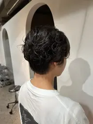 カット＋パーマ＋カラー＋2step Aujua treatment