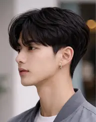 ［🕊️メンズクーポン🐦‍⬛］カット+曲がる縮毛矯正　150分