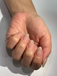 ドライケア+ラメグラデーション(オフなし)