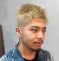 「ブリーチオンカラー」+「マッサージシャンプー」💆‍♂️