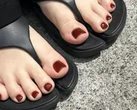 ⚠️【オフ無】フット　ワンカラー+角質ケア⚠️