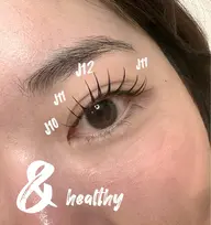 【&healthy🌻】フラットラッシュ140本迄✨逆さまつげの方、エクステ、パーマだけでは物足りない方🙌🏽