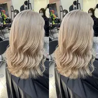 【ダブルカラー】カット＋ブリーチダブルカラー＋トリートメント！ロング料金無し