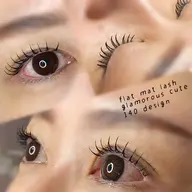 ✨超軽量✨フラットマットラッシュ上まつ毛140本🌼.*