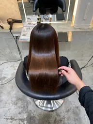 【⭐️直前割割‼️ワンランク上のケア縮毛矯正⭐️⠀】毛先メンテナンスカット+美髪縮毛矯正✨＋3stepトリートメント