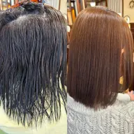 カット＋ノンダメージストレート