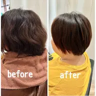 カット➕髪質改善ストレート➕バイカルテトリートメント　全国で1%のサロンで取り扱い中🌈