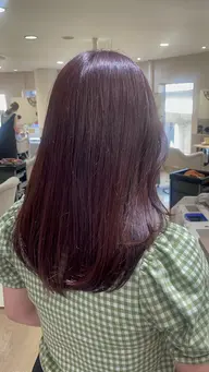 🌿ダメージケア成分配合🌿 ルフレカラー ➕ カット ➕ 超音波トリートメント