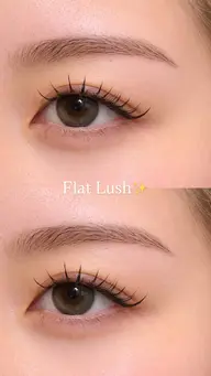 マツエク👀💖　フラットラッシュ✨　120本