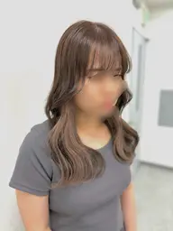 【💖話題のインナー💖】インナーカラー(ケアブリーチ込)＋プレミアム髪質改善トリートメント✨️➕コテ巻き仕上げ💕