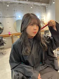 【💫ブリーチカラー💫】カット✂︎➕3Dハイライトカラー🩵➕ウル艶トリートメント