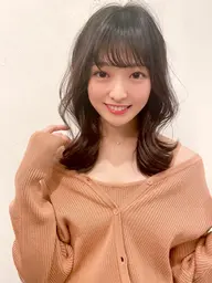 【人気No. 1❗️】カット+艶髪カラー+トリートメント✨