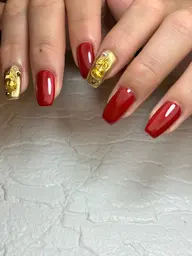 🪼ご新規様🪼【人気No.2】ハンドネイル/持ち込み◎5本デザイン(オフ・ケア・パラジェル/LaShade無料🔥)