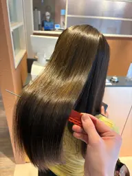 カット✂️＋前髪縮毛矯正✨️