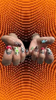 ⭐︎ミニモ学割⭐︎アートやり放題🤎🪼(長さ出し無し)