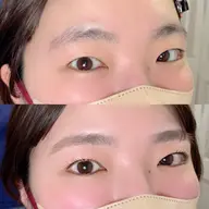 眉毛、まつ毛パーマ上の人気メニューメンズも可🙆