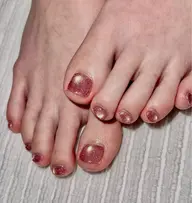 フットネイル❣️【マグネットorフラッシュ】ワンカラー🧲✨初回他店様オフ無料