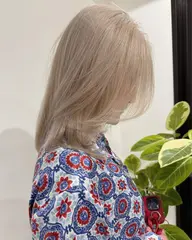 カット＋トリプルカラー（ケアブリーチ変更可）＋トリートメント