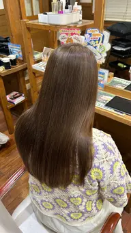 水素ヴィラロドラカラー➕艶髪シルクトリートメント