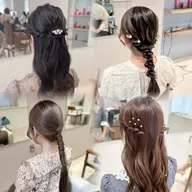 お呼ばれヘアセット(早朝料金 : 9時台￥4,900)