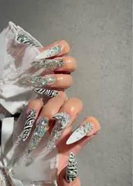 超​〜​ロングチップ長さだし+120分アート