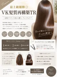 最上級補修◎VK髪質再構築TR